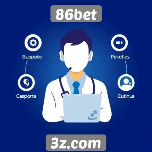 Suporte ao cliente no 86bet e suas funcionalidades