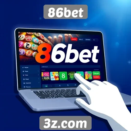 Navegação e usabilidade no site 86bet