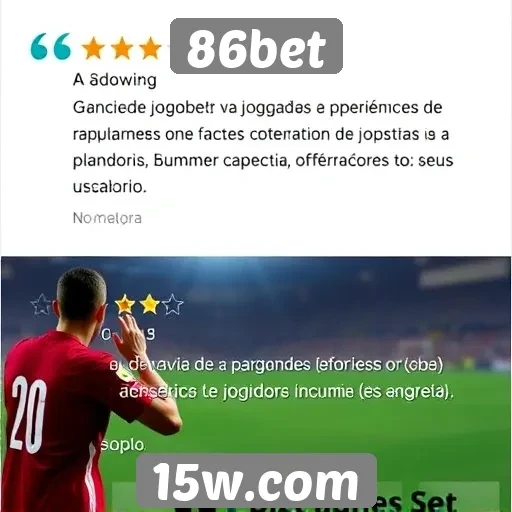 Avaliações de jogadores sobre 86bet