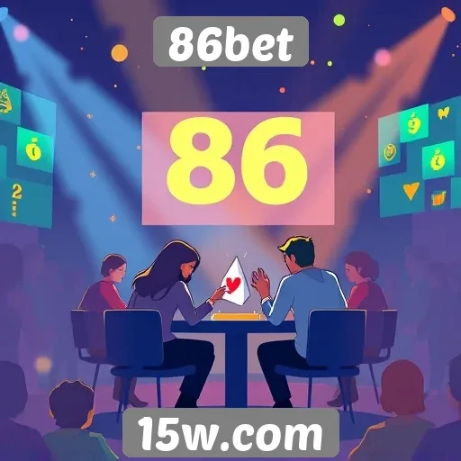 Participação de usuários no site 86bet e engajamento